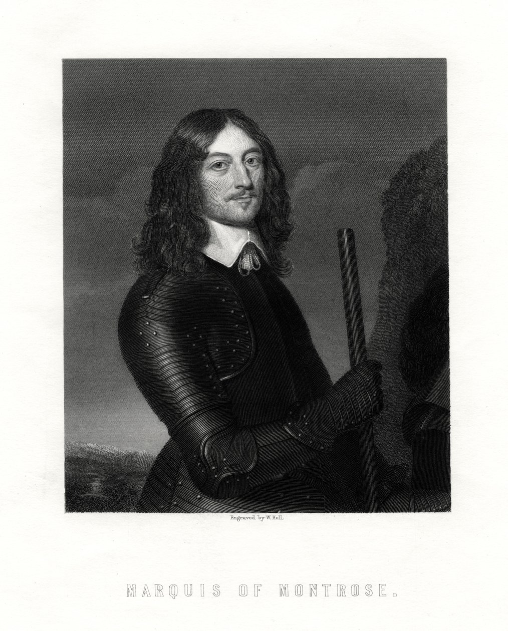 James Graham, 1. Marquess of Montrose, schottischer Adliger und Soldat, 19. Jahrhundert von W. Holl