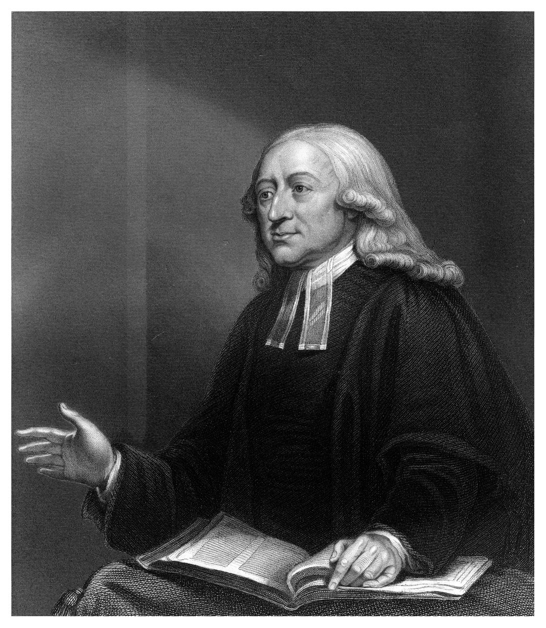 John Wesley, englischer nonkonformistischer Prediger des 18. Jahrhunderts von W. Holl