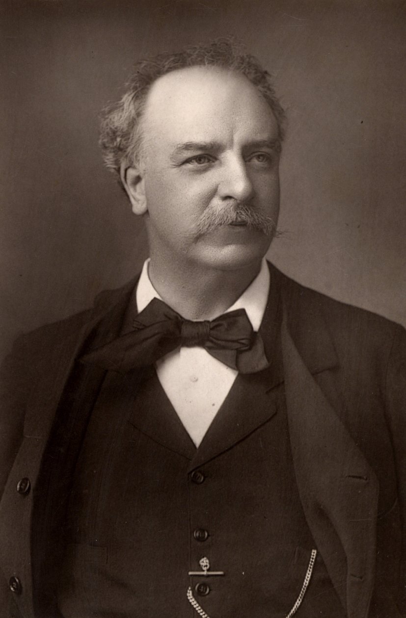 Charles Santley (1834-1922) englischer Bariton von W. and D. (after) Downey