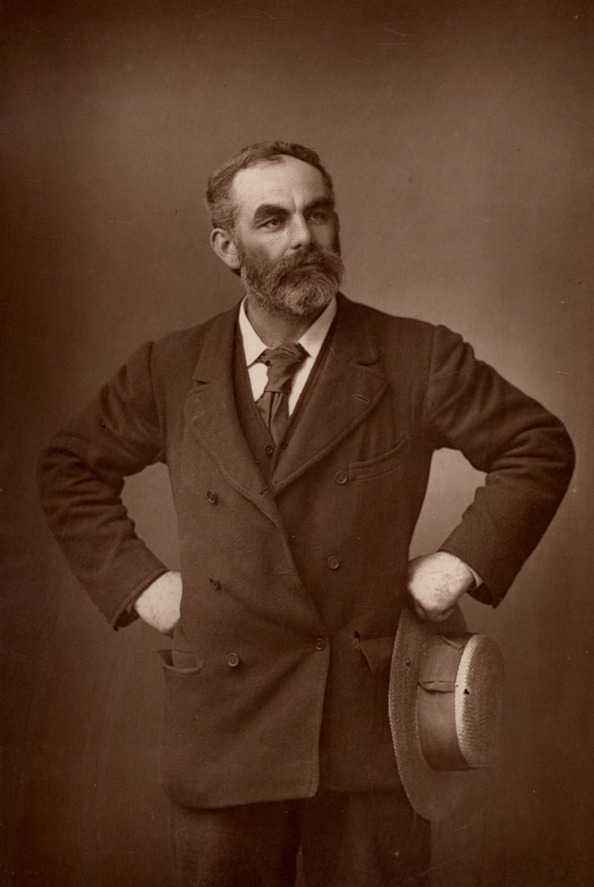 John Burns (1858-1943) englischer Labour-Politiker von W. and D. (after) Downey