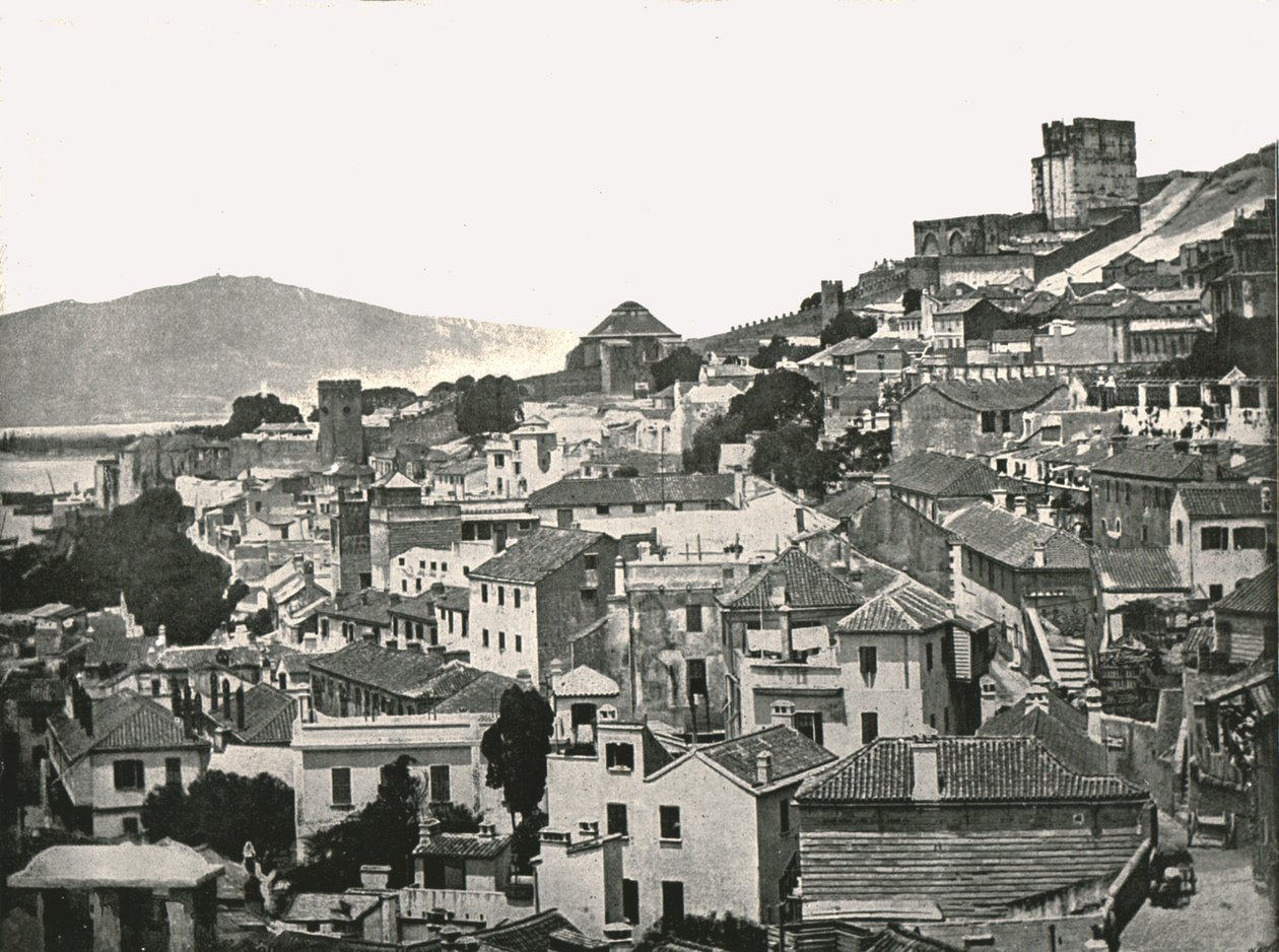 Ansicht der Stadt Gibraltar von W and S Ltd