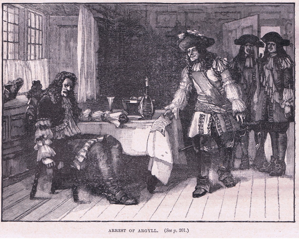 Verhaftung von Argyll AD 1661 von Walter Stanley Paget