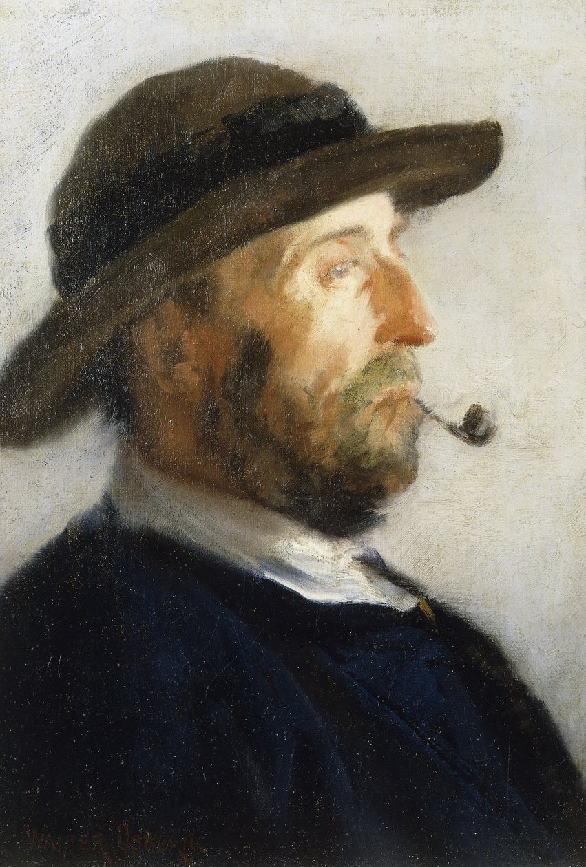 Porträt eines Künstlers, 1884 von Walter Frederick Osborne