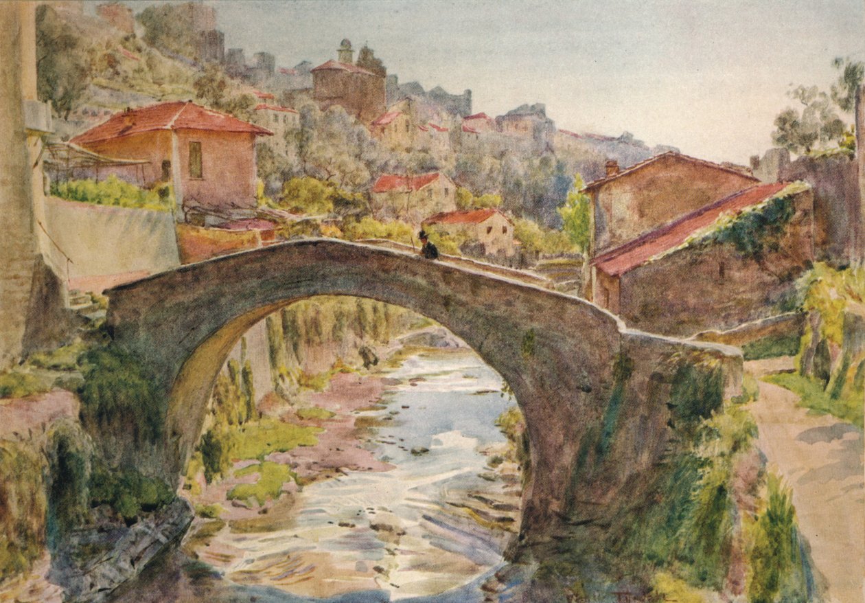La Rocca, San Remo, ca. 1910, 1912 von Walter Frederick Roofe Tyndale