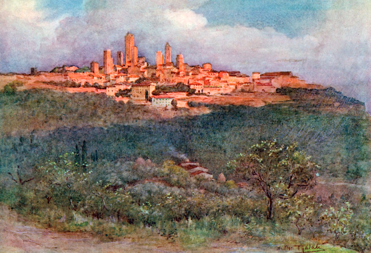 San Gimignano von Val D