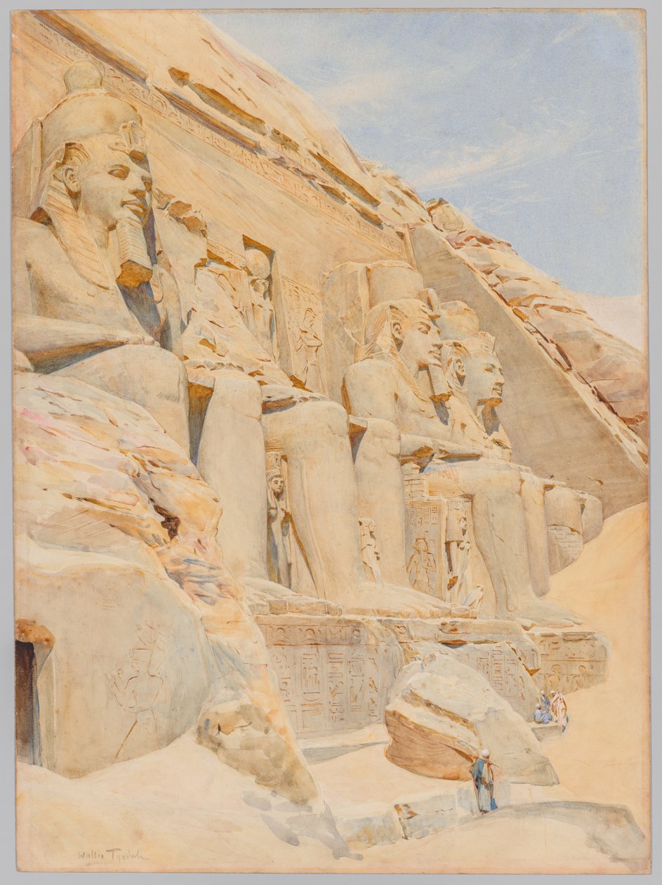 Der Große Tempel von Abu Simbel von Walter Frederick Roofe Tyndale