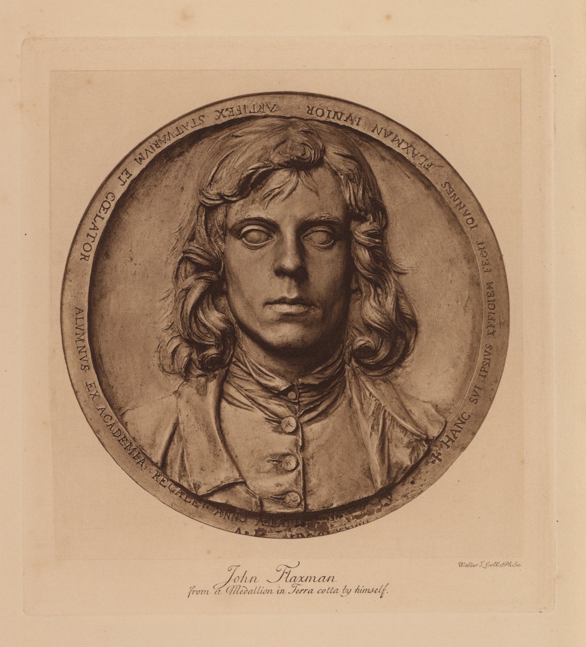 John Flaxman, britischer Bildhauer von Walter L. Colls
