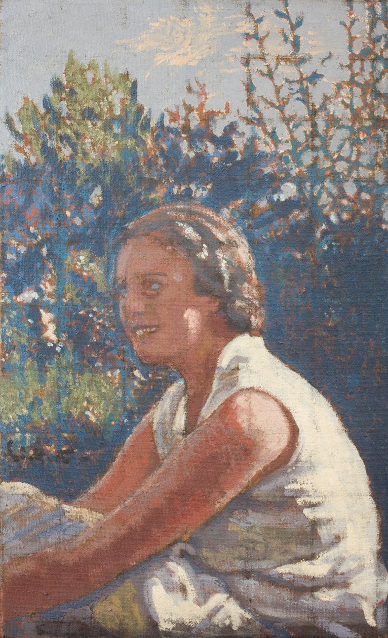 Diana Forbes-Robertson, ca. 1933 von Walter Richard Sickert
