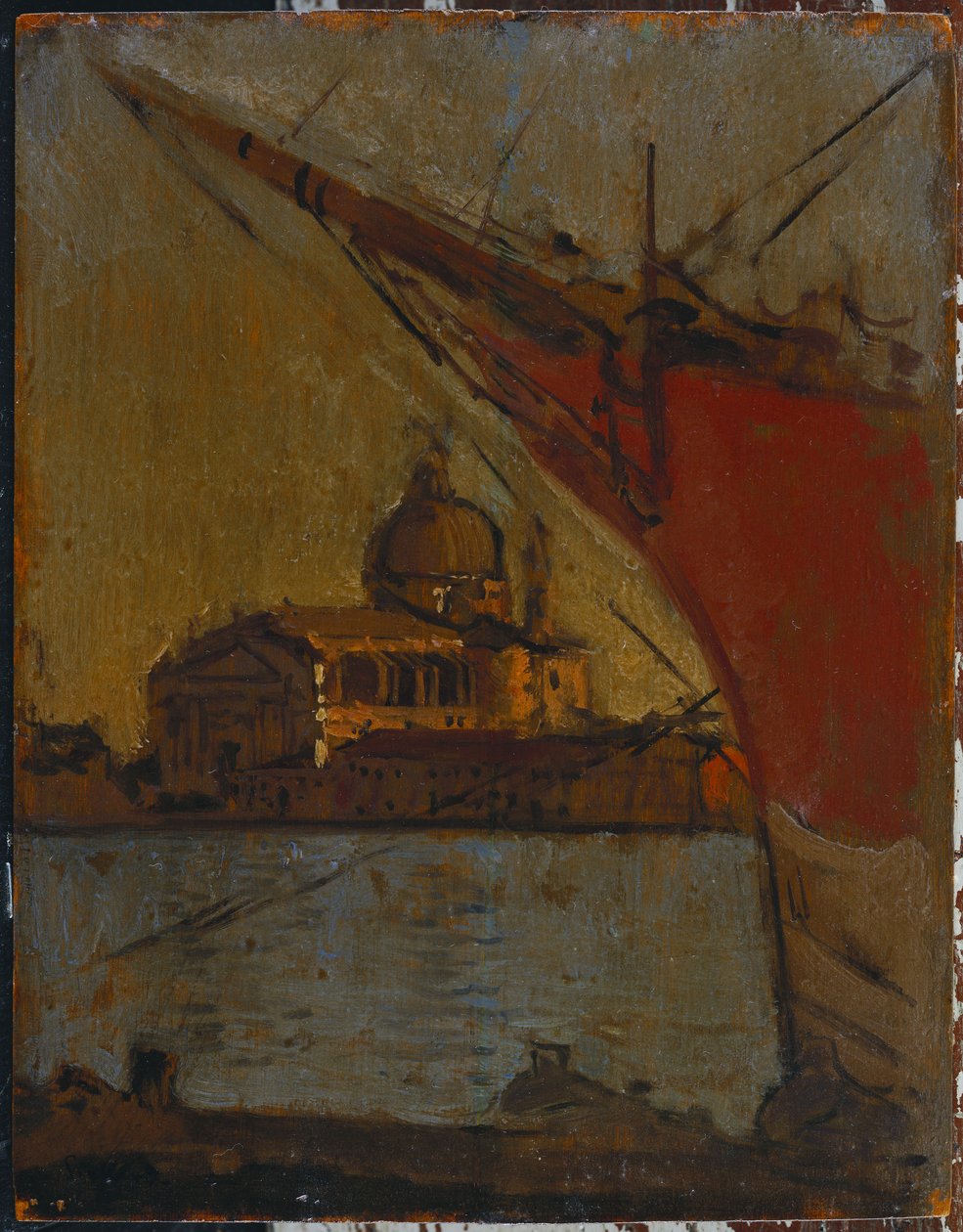 Il Redentore, von den Zattere, Venedig von Walter Richard Sickert
