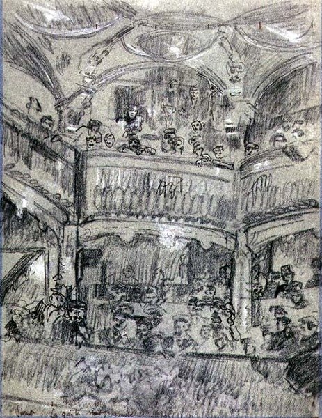 La Gaite Montparnasse, c.1907 von Walter Richard Sickert