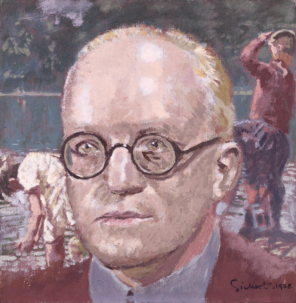 Porträt von Sir Hugh Walpole (1884-1941), 1928 von Walter Richard Sickert