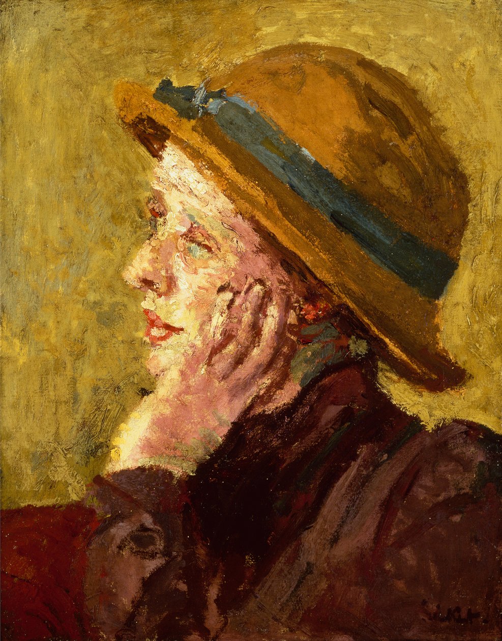 Porträt einer Dame von Walter Richard Sickert
