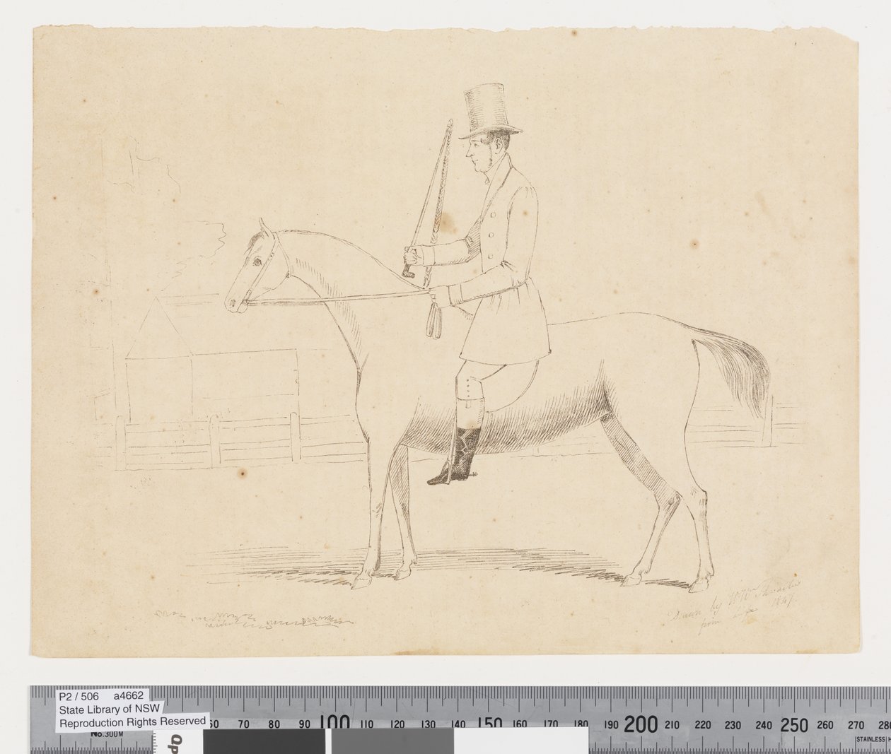 Porträt von Henry Reeves, 1847 von Walter William Thwaites