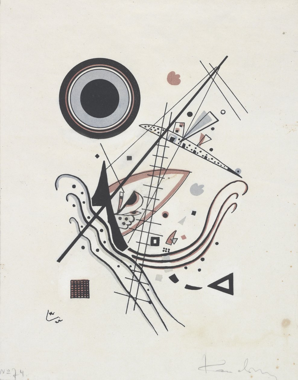 Blau, 1922 von Wassily Kandinsky