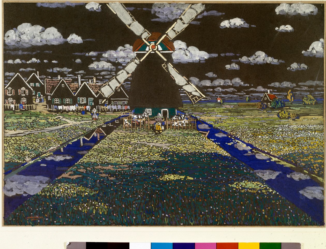 Windmühle von Wassily Kandinsky