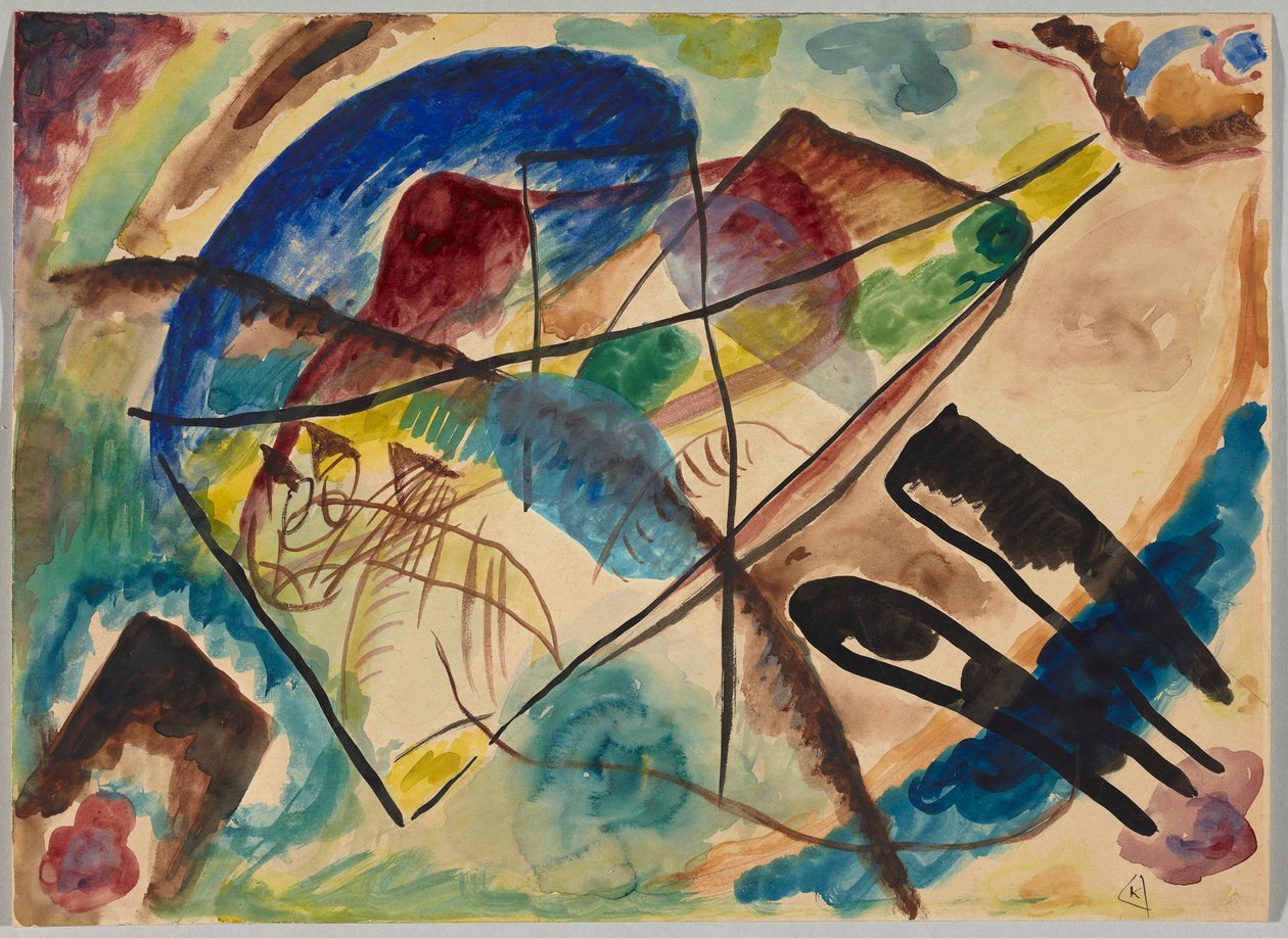 Aquarell VIII von Wassily Kandinsky
