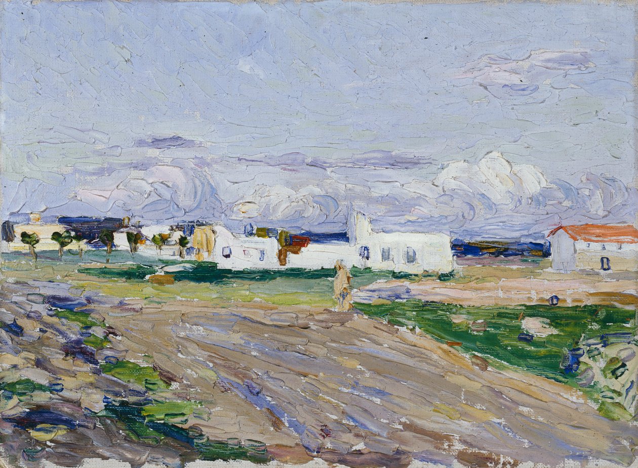 Blick von Hotel St. Georges, Tunis von Wassily Kandinsky