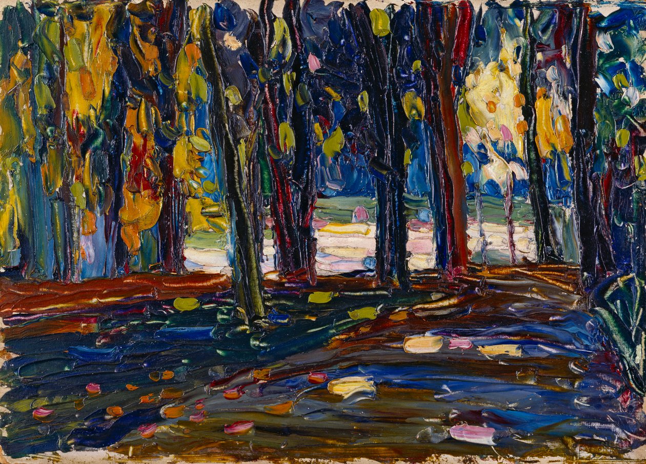 Im Park von Wassily Kandinsky