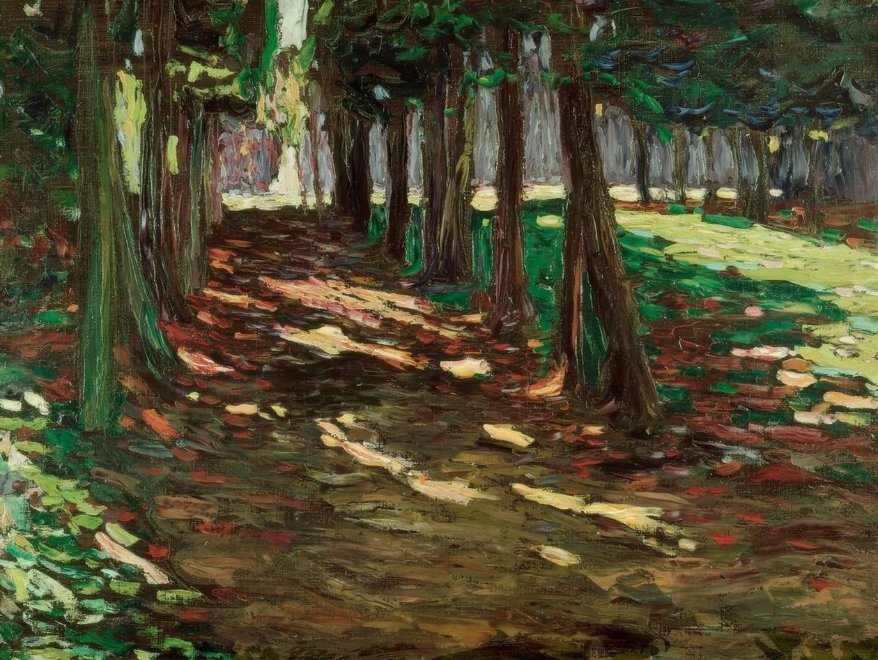 Im Park von Saint Cloud von Wassily Kandinsky