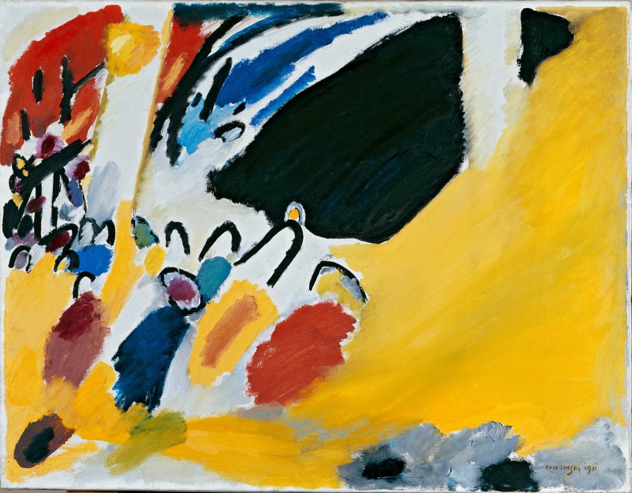 Impression Nr. 3 (Konzert) 1911 von Wassily Kandinsky