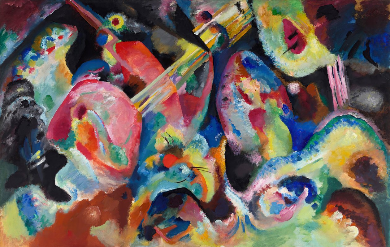 Improvisation, Sintflut von Wassily Kandinsky