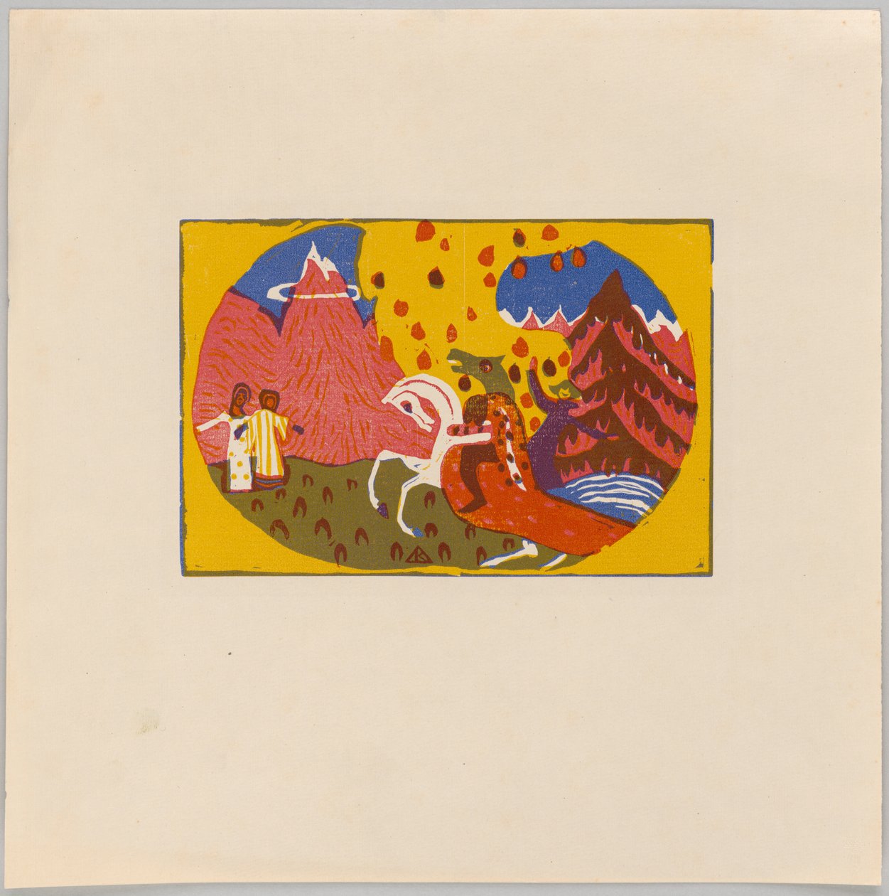Klänge S. 63 (vgl. GMS 563) von Wassily Kandinsky
