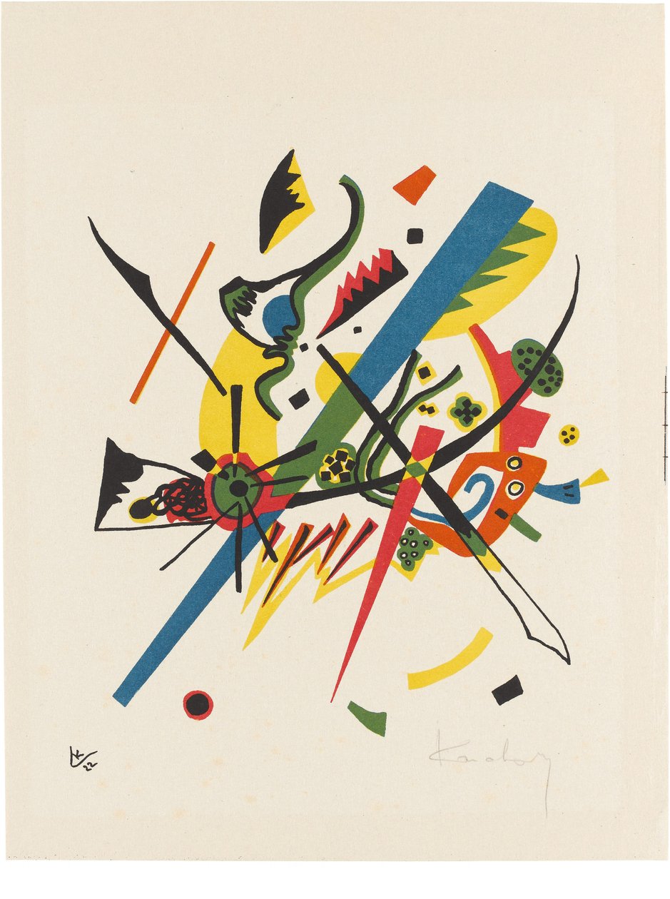 Kleine Welten I von Wassily Kandinsky