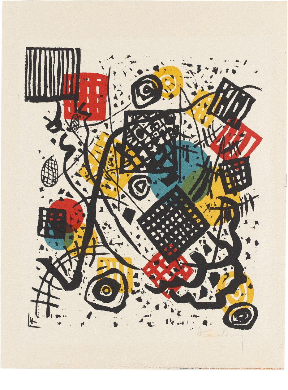 Kleine Welten V von Wassily Kandinsky