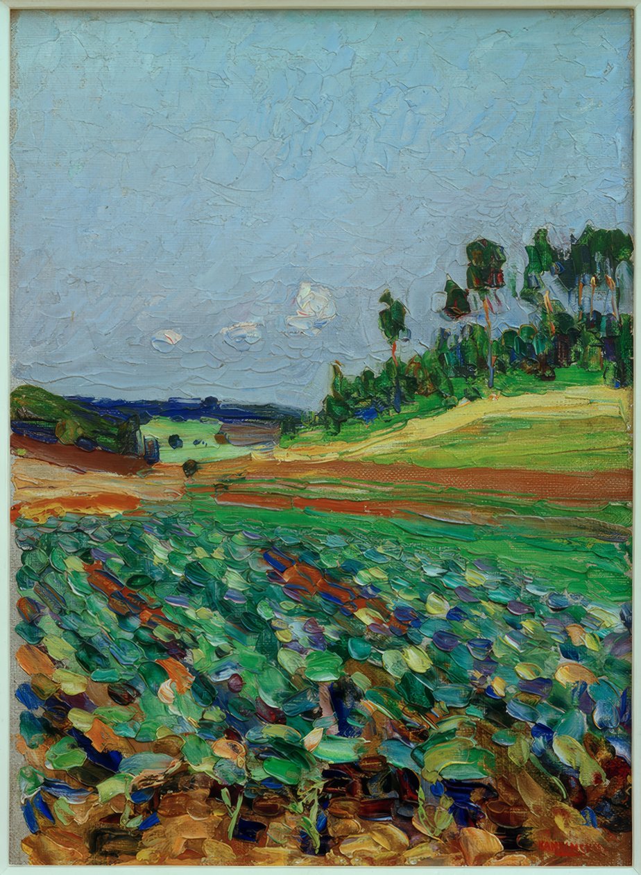 Landschaft bei Regensburg von Wassily Kandinsky