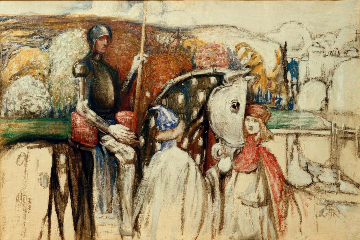 Reisiger Ritter von Wassily Kandinsky: Kunstdruck kaufen