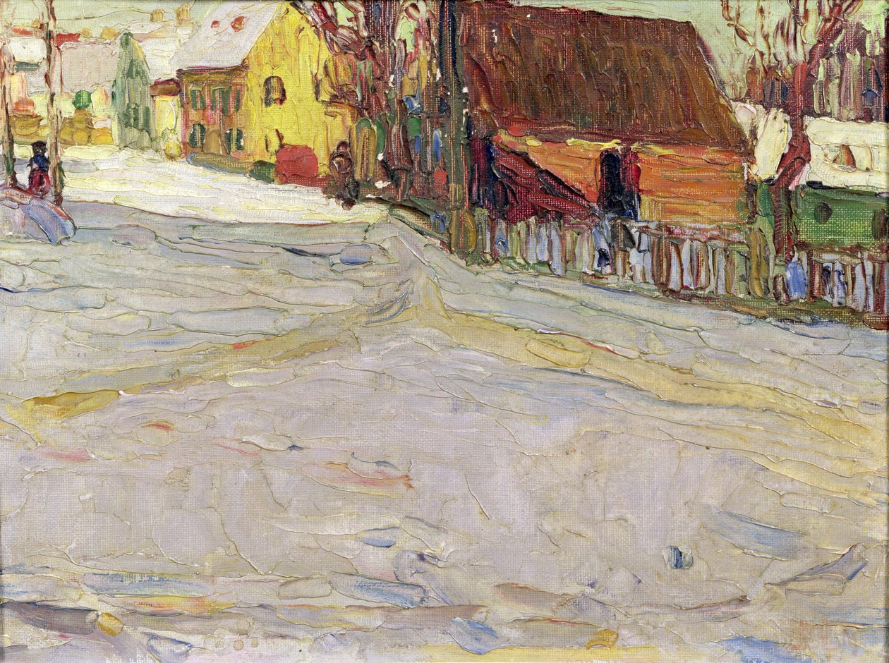 Stadtlandschaft von Wassily & Marc Franz (1880 1916) Kandinsky