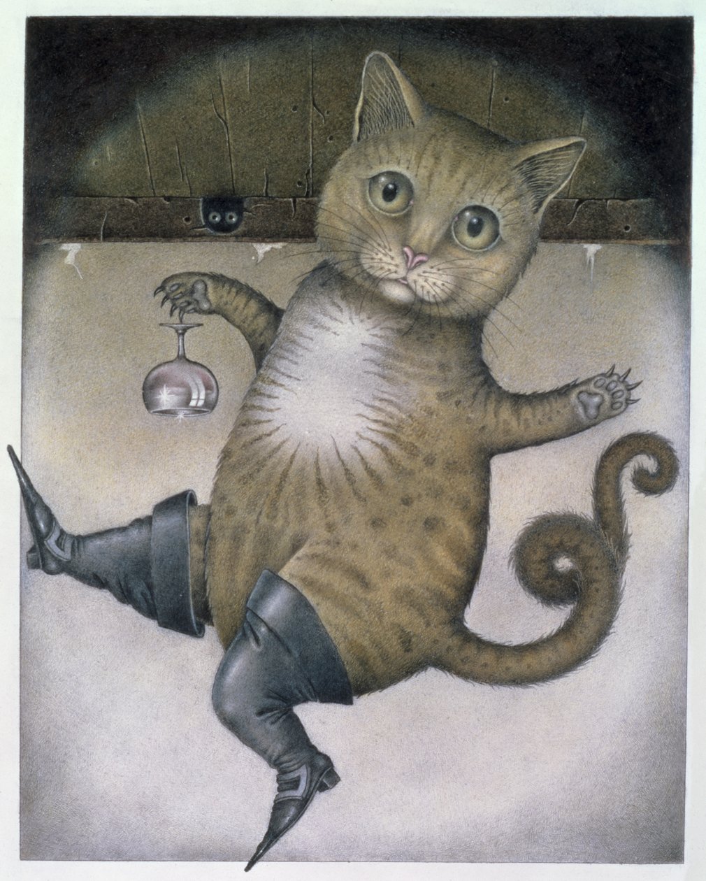 Der gestiefelte Kater macht einen Salto von Wayne Anderson
