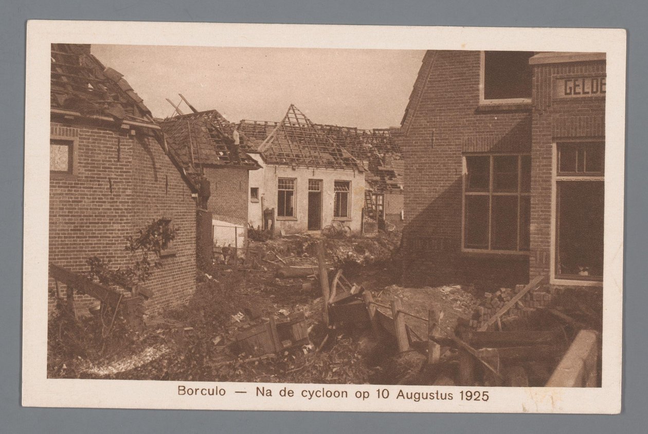 Borculo -- Nach dem Zyklon am 10. August 1925 von Weenenk and Snel