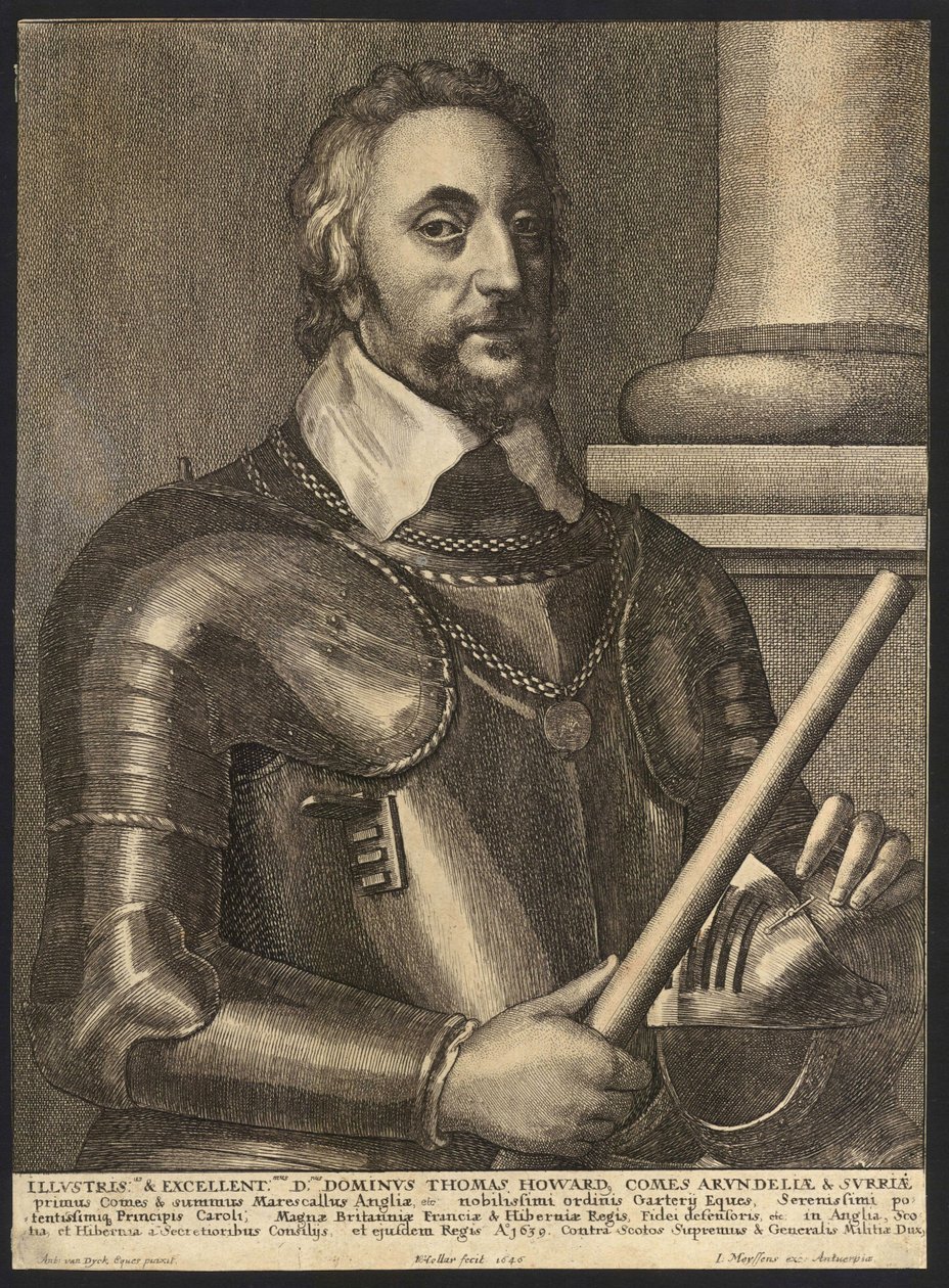 Thomas, Earl of Arundel. Zustand 1 von Wenceslaus Hollar