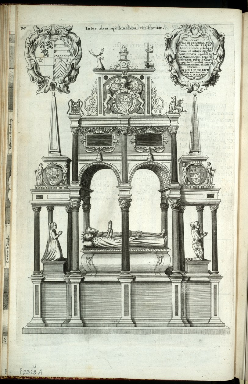 William, Earl of Pembroke. Zustand 1 von Wenceslaus Hollar