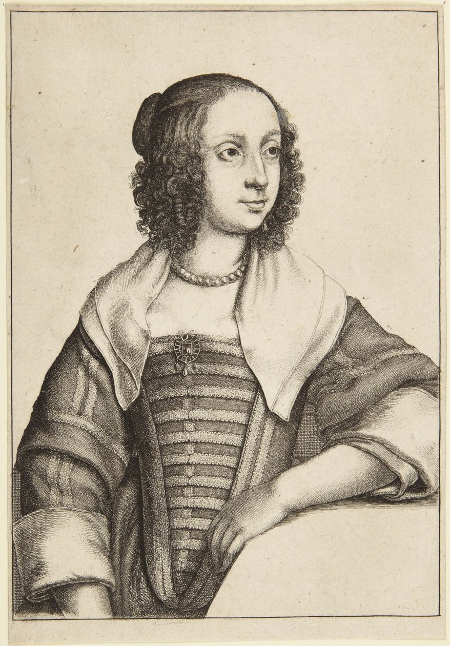 Catherine Howard von Wenceslaus Hollar