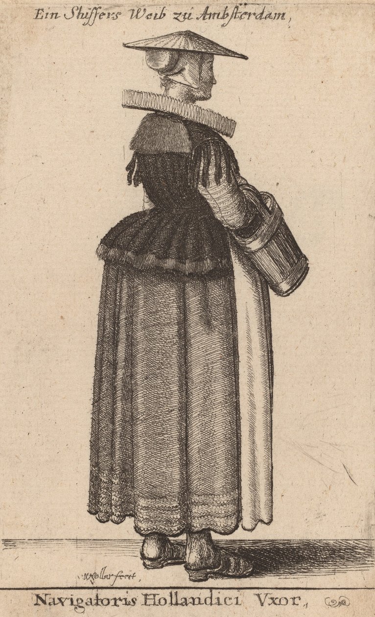 Navigatoris Hollandici Vxor von Wenceslaus Hollar