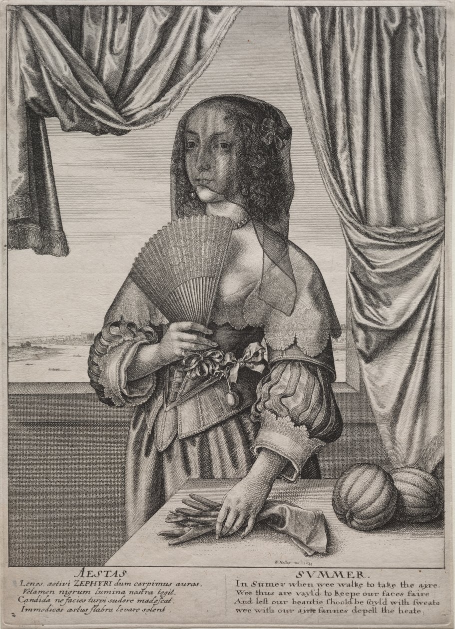 Die vier Jahreszeiten von Wenceslaus Hollar