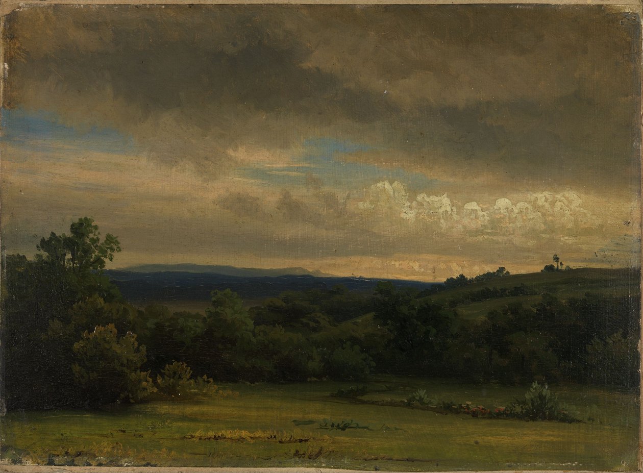 Landschaftsstudie von Werner Holmberg