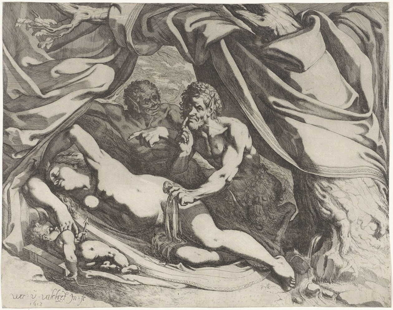 Schlafende Venus von Staren beobachtet von Werner van den Valckert
