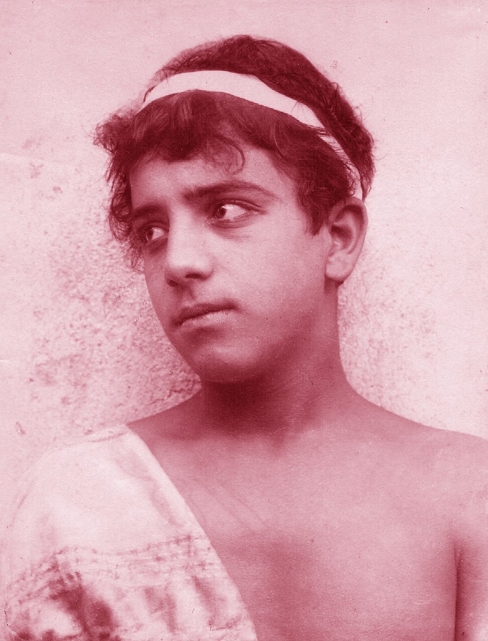 Porträt eines sizilianischen Jungen, ca. 1897 von Baron Wilhelm von Gloeden