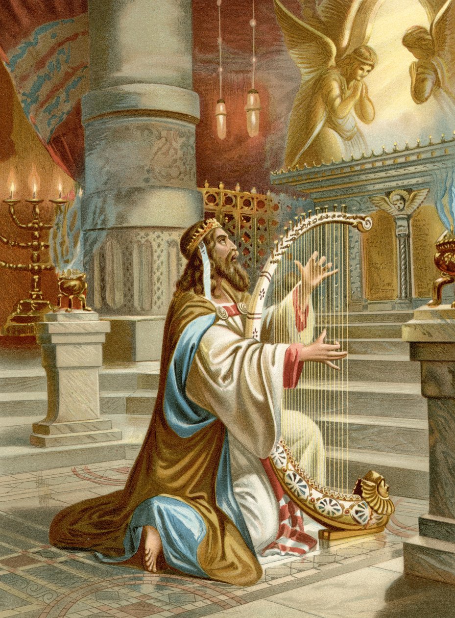 David der Psalmist von Wilhelm Ebbinghaus