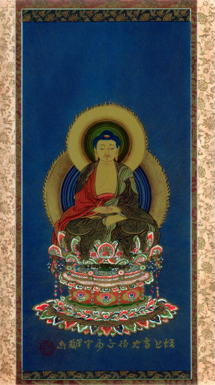 Amitabha, frühes 19. Jahrhundert von Wilhelm Greve