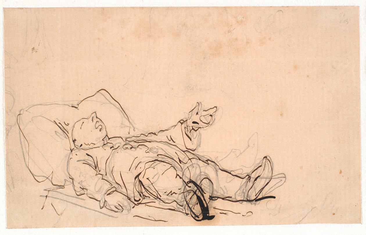 Das Erwachen nach dem Gelage von Wilhelm Marstrand