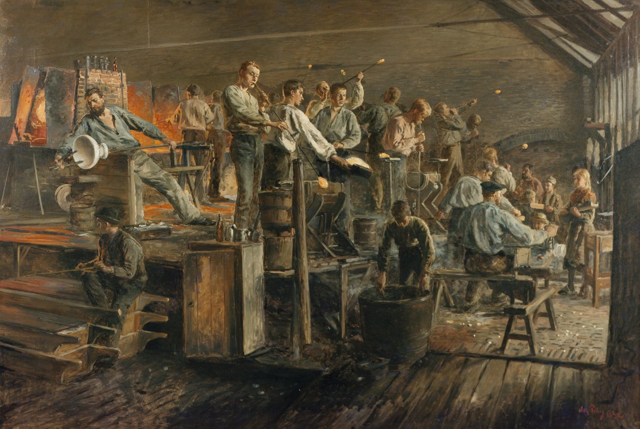 Hovik Glasfabrik von Wilhelm Peters