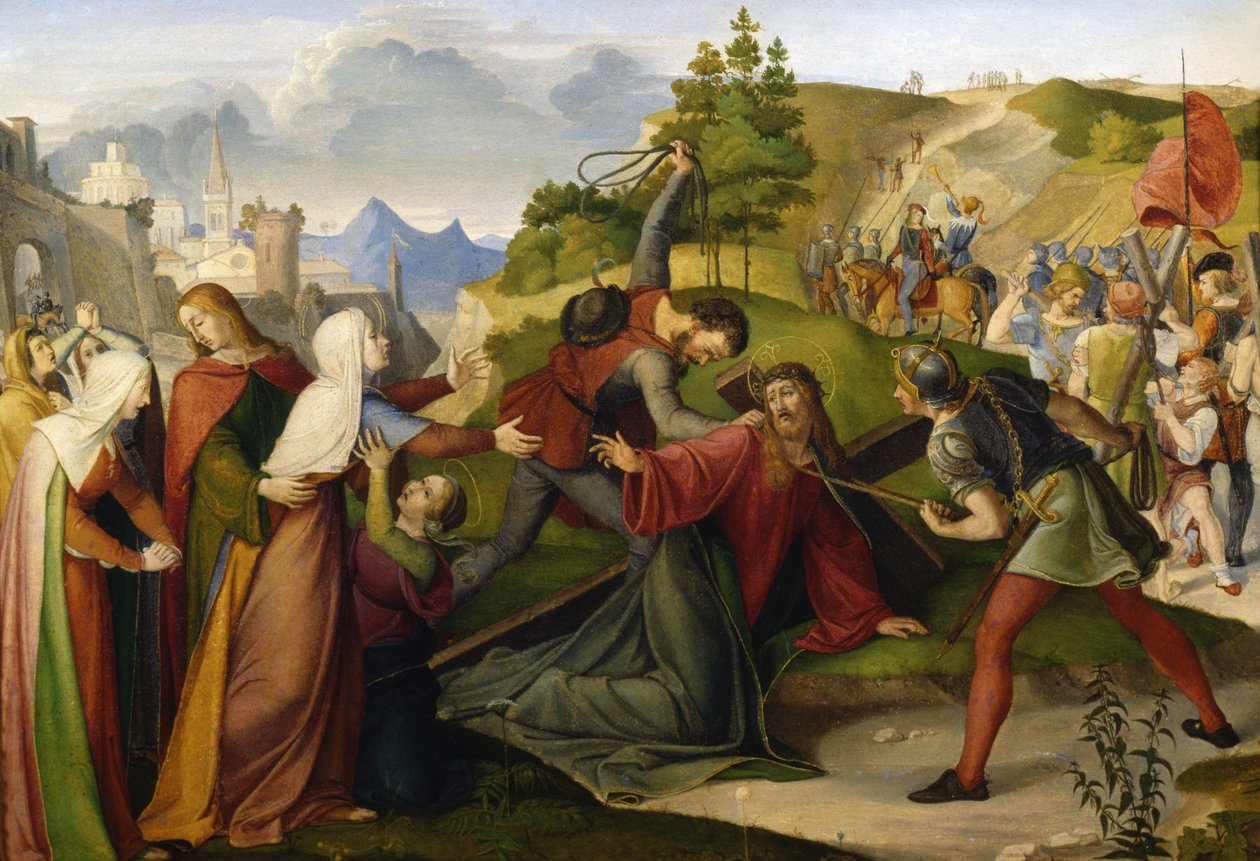 Der Kreuzweg, 1817 von Friedrich Wilhelm von Schadow