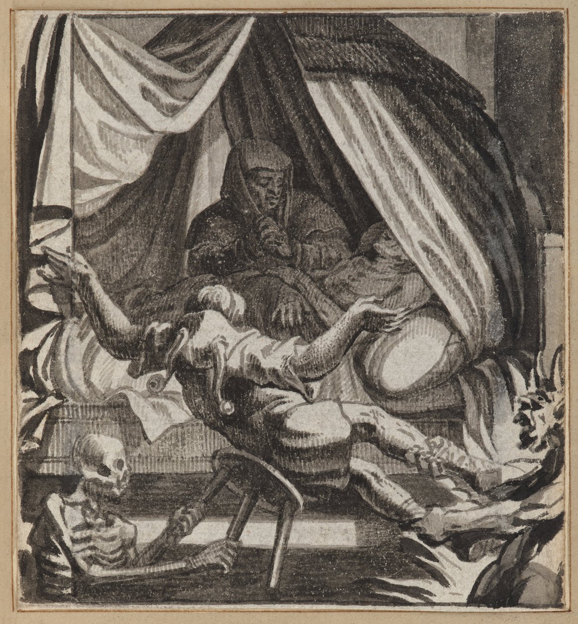 Der Narr, der sich nicht um den Tod eines anderen kümmert von Wilhelm Stettler