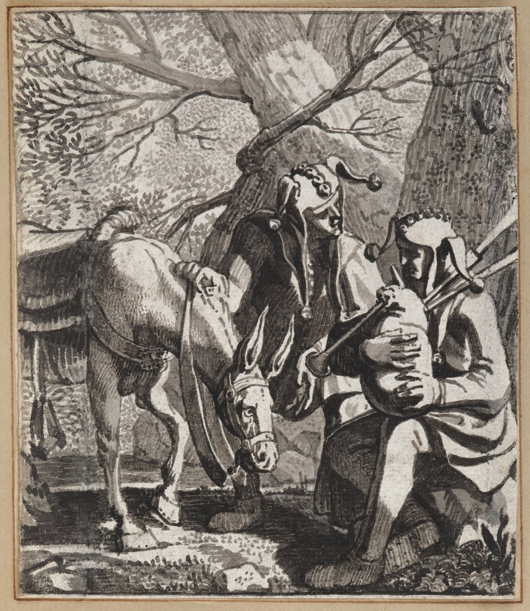 Der Narr, der Lust der Pflege vorzieht von Wilhelm Stettler