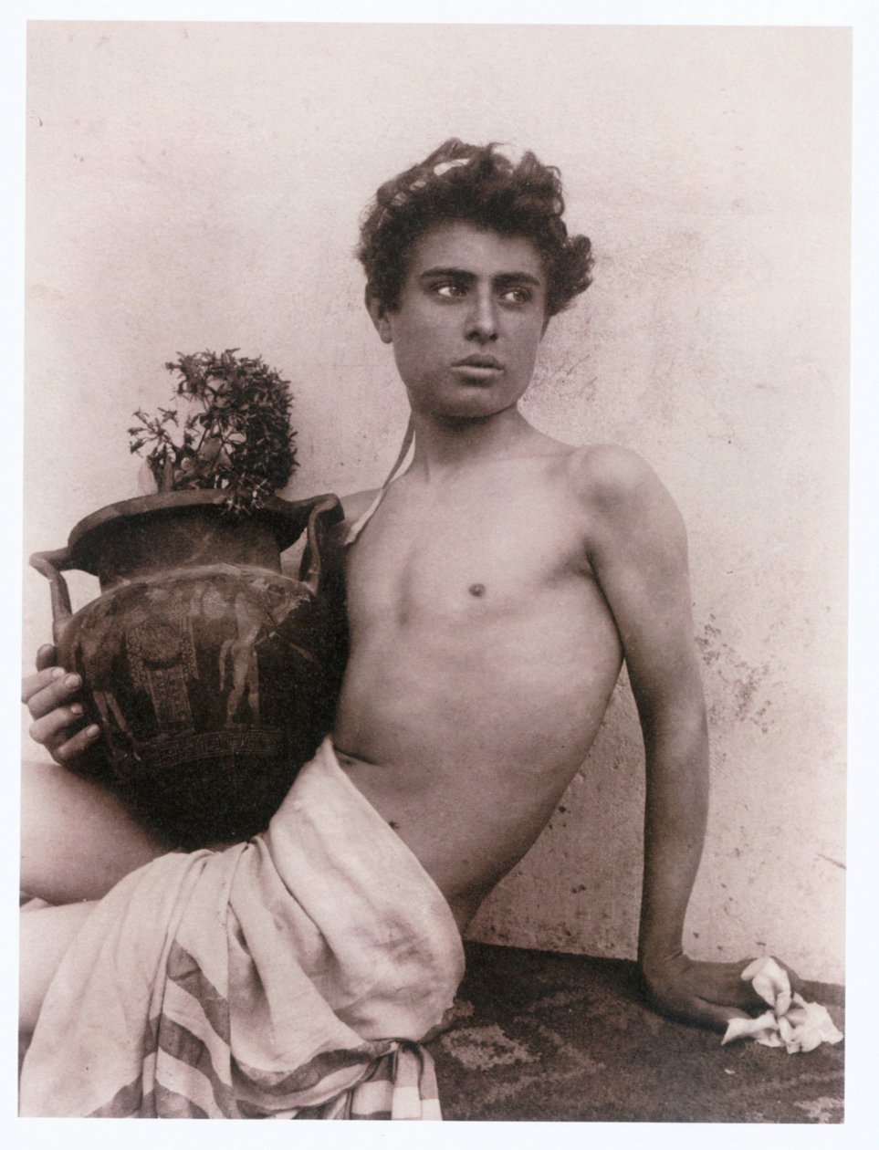 Porträt eines Jungen von Wilhelm von Gloeden