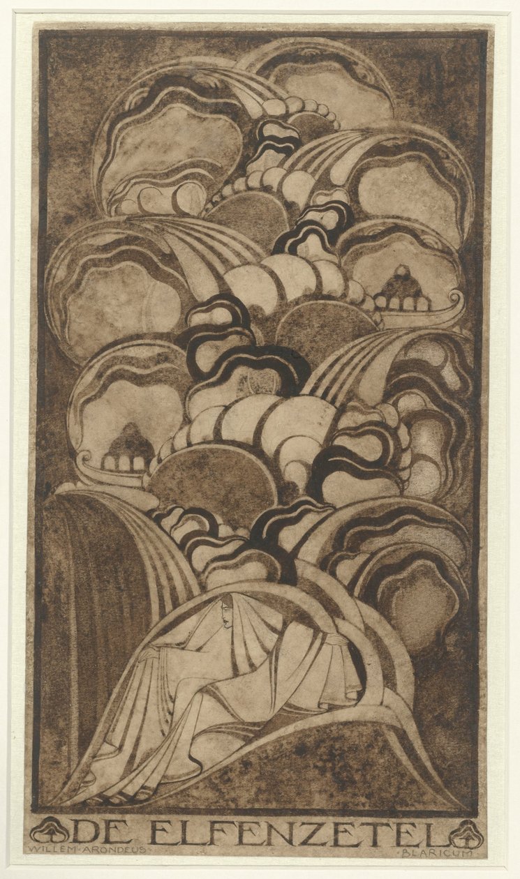 Der Elfenthron von Willem Arondéus (signed by artist)
